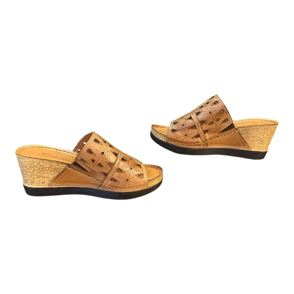 Spring Step Fusa Wedge Sandal Women’s Size 7.5/8